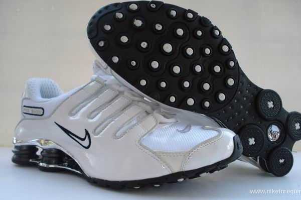 Noir Et Blanc Nike Shox Nz